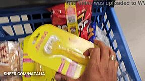 I met my ex-girlfriend at the market and paid her bill to have sex in exchange.