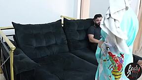 her husband keeps messaging me behind her back so i took the chance to fuck her petite latina ass good 😈