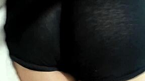 Doña Mary in Mini Shorts as Amateur Latina Mexican Teen in Homemade Gym Scene