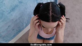 fathers day gift from selina turns into hardcore sex with stepdad riding hard 😏