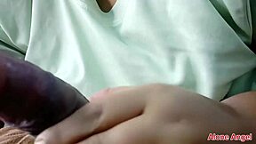 omg stepdaughter seduced her stepdad into bedroom fucking so hot 😈