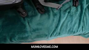 horny stepson asks redhead milf stepmother skylar snow to help with big ass riding sex