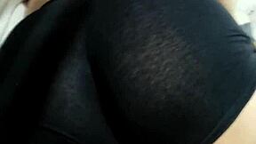 Doña Mary in Mini Shorts as Amateur Latina Mexican Teen in Homemade Gym Scene