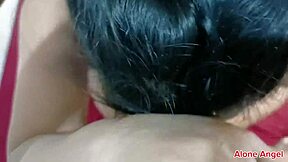 omg stepdaughter seduced her stepdad into bedroom fucking so hot 😈