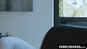 Cute Babe Teen Step Sisters In Glasses Suggest Erotic Lesbian Tribbing Crush