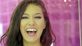 Bella Rolland handles dick with sloppy rough technique