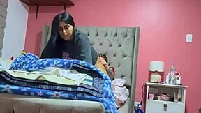 los padres de mi novia nos dejaron solos en casa y nos divertimos