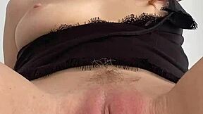 small redhead teen 18+ girl contrasts with a surprisingly big orgasm