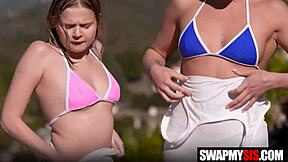 WTF Stepdaddys Swap Their Tiny Trainee for Punishing Lil Asses Coco Lovelock Chloe Rose Jack Vegas Jason Sarcinelli