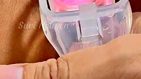 Viet Nam inner exploration of beautiful wet tight pussy inside, how does it feel to check that hairy vagina up close?