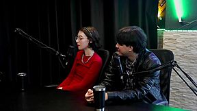 Yastrixx Exhibits in Sheer Red Lingerie After Responding to Sucking Sitting and Passing Challenge