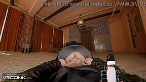 vr conk brunette chani in uniform rides atreides huge cock in dune cosplay parody