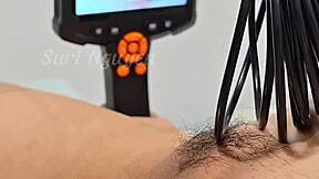 Viet Nam inner exploration of beautiful wet tight pussy inside, how does it feel to check that hairy vagina up close?