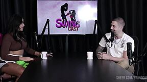 Alemão And Lexi Mallet In Swing Cast Compilation With Tifany Rocha On Sheer Red