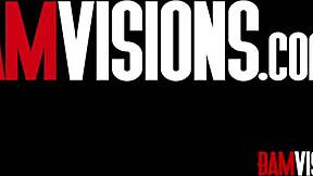 Petite Aiden Ashley takes a big cock deep in her shaved tight pussy. She gets bent over doggystyle after muff diving and blowjob.