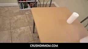 I feel so lonely as milf stepmom Joslyn Jane waiting for stepson in sexy black lingerie