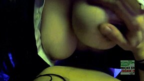 Curvy Latina secretary rides big cock in cuckold swingers sex while husband watches the tight pussy action.