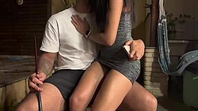 hey, my husband lets his friend fuck me hard while we smoke hookah