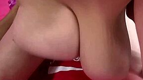 siri dahl's monster tits bounce wildly as she gets brutal finger-blasting in doggystyle