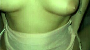 Watch her shake! Blonde college teen rides cowgirl to squirting orgasm creampie.  