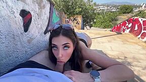 I met this xvideos follower and we ended up riding cowgirl in his car for a public petite teen homemade video.