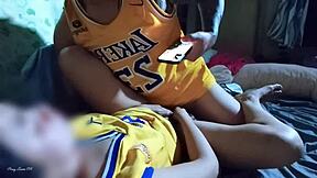 kinakantot si boardmate habang tumatawag si jowa... muntik ng mahuli, lakas umungol pa