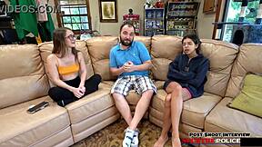 Blackmail Deepens with Miraa Monroe in Face Fucking Blowjob!