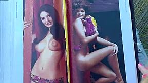 the petite blonde milf discovered a playboy magazine outdoors in california that really aroused her desires