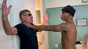 Whoa, I broke into the cuck's house intending to rob but ended up fucking the hot blonde milf while he watched! 😈🍆