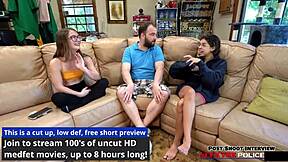 Blackmailed Petite Blonde Miraa Monroe Deepthroats Cop