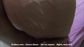 Newlywed Couldn't Resist Ex-Boyfriend's Big Cock!