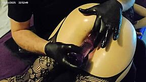 Are you trying all those dildos, young slim girl?