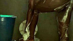 Naijahomemadepussy Has Her Morning Shower And Gets Curvy In Homemade Bathing Action!