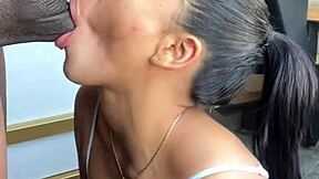 do you think i can handle eating that bbc with my stepbrothers like this amateur couple nysdel