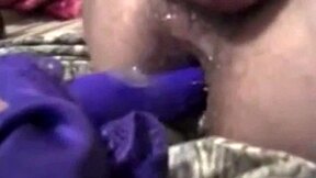 Wife uses dildo on husband in ass until he cums everywhere