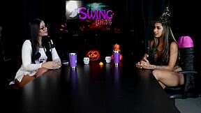 Who knew exhibitionism life stories from brazilian swingers could lead to sheer red halloween group sex with casal fada prazeres.