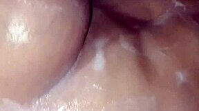 The neighbor surprises me in the bathroom and fucks my big ass as a Colombian bride.