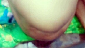 desi bhabhi takes doggystyle anal from husband, leading to tight gaping creampie action