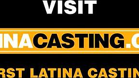Can This Perfect Latin Teen 18+ Handle POV Casting With Monster Cock Action?
