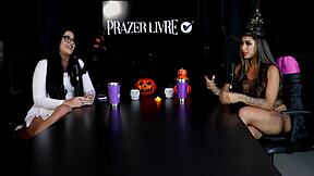 Who knew exhibitionism life stories from brazilian swingers could lead to sheer red halloween group sex with casal fada prazeres.