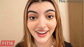 Why Does Skinny Indian Teen 18+ Julia James Get POV Casting Creampie in Fit18 Session?