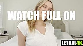 dylan moore baits petite teen's clit with pov blowjob and hardcore reality