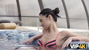 Happy Angie satisfies all sexual needs of her older man in amateur daddy scene