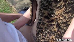 I'm an exquisite Czech teen getting teased in the mall and then ridden hard in POV style.