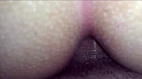 Latina teen virgin ass gets fucked hard and deep with creampie dripping from tight hole pov.