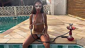 i uh fuck poolside after hookah