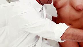 Two cute Mormon teen 18+s are getting plowed hard in this wild gangbang session.