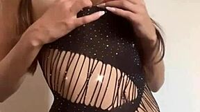 If you could choose, what would you do to me in this dorm with my cute lingerie and natural tits? My roommate's girlfriend is watching, ready to dominate.