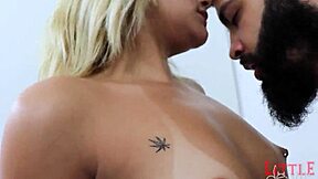 loirinha experiences her first porno session with intense blowjob and pussy fucking