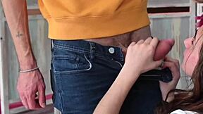 Whoa, behind the scenes of Ferrero's anal casting with 20 y.o. Italian teen Ada Paradiso getting first anal from monster cock, gapes, and cum in mouth 😲
